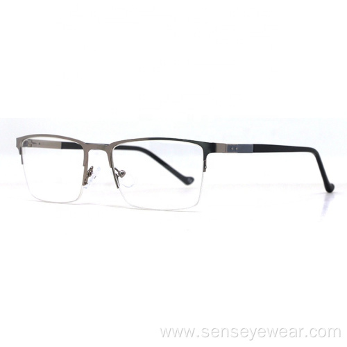 Square Men Fashion Vintage TR90 Optical Glasses Frame